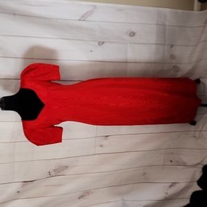 Vintage, handmade, taffeta bridesmaid dress, size small